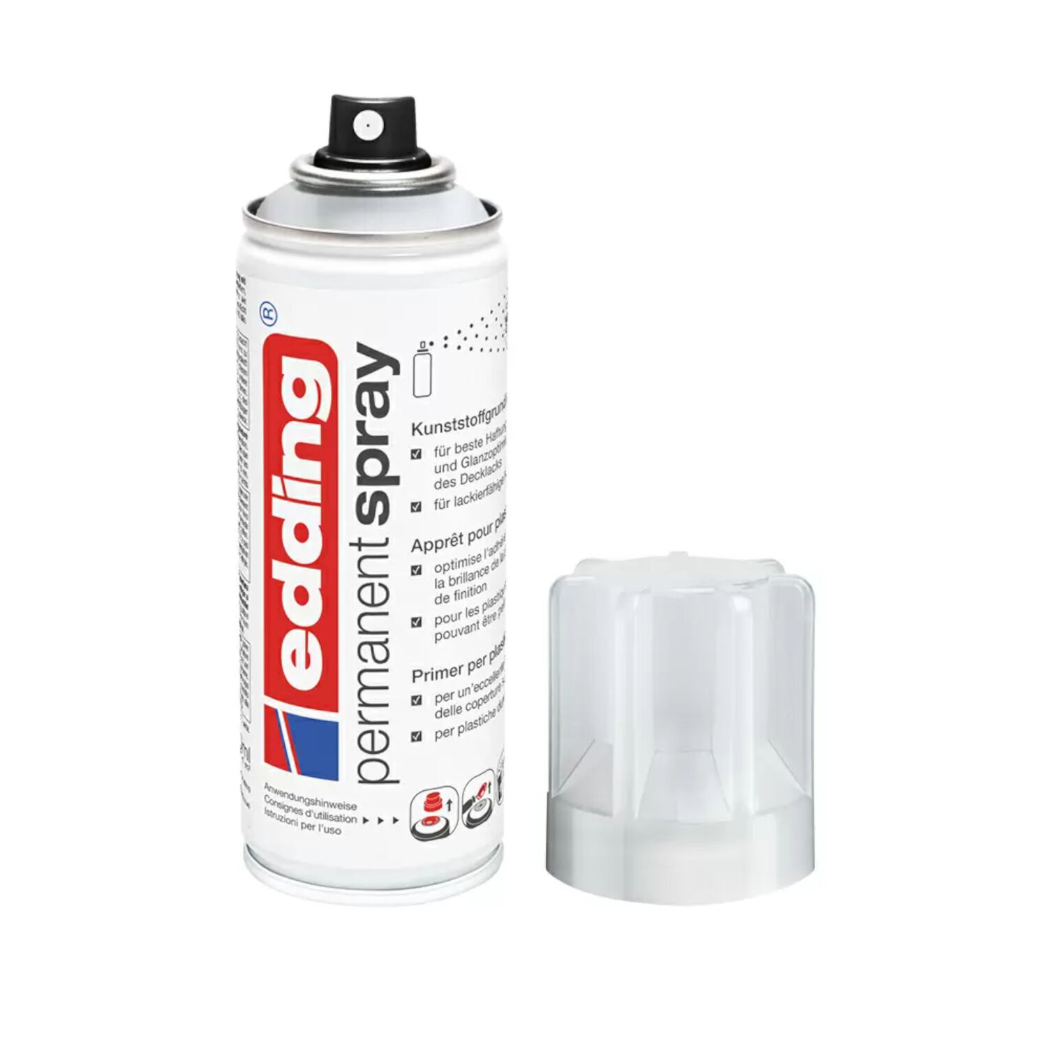 Edding 5200 Permanent-Spray 200ml, Kunststoff-Grundierung