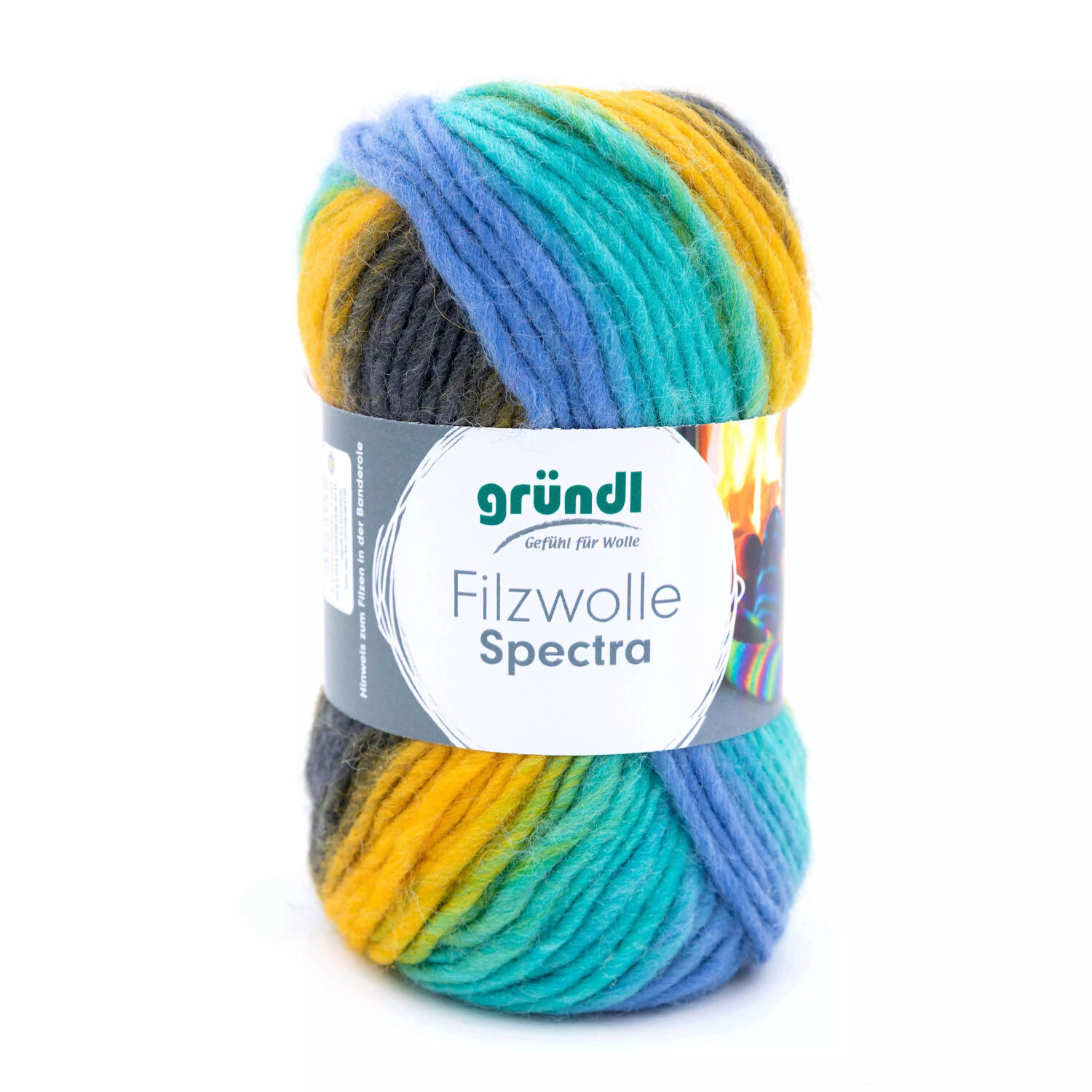 Filzwolle Spectra, 100g, 100m, Farbe 01, Dark Sky