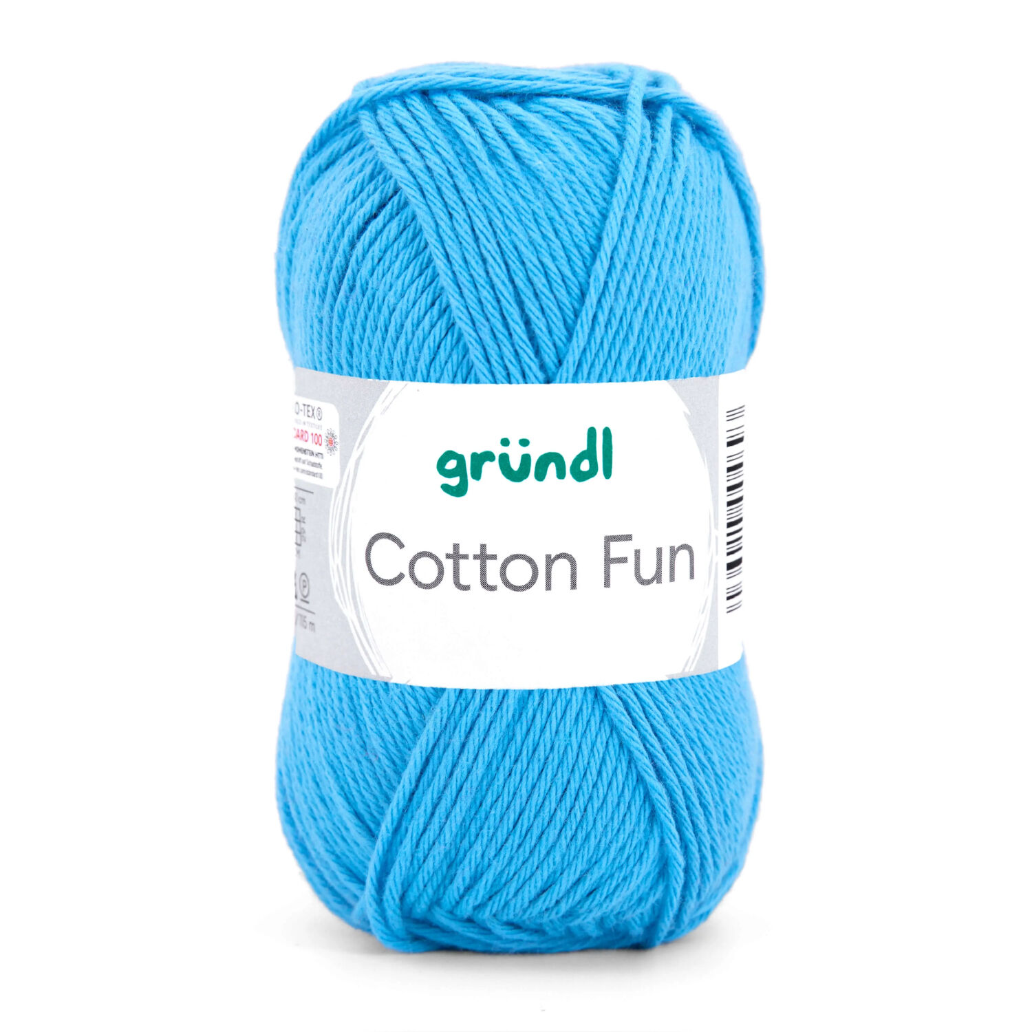 Hkelgarn Cotton Fun, 50g, Fb. 09, Hellblau