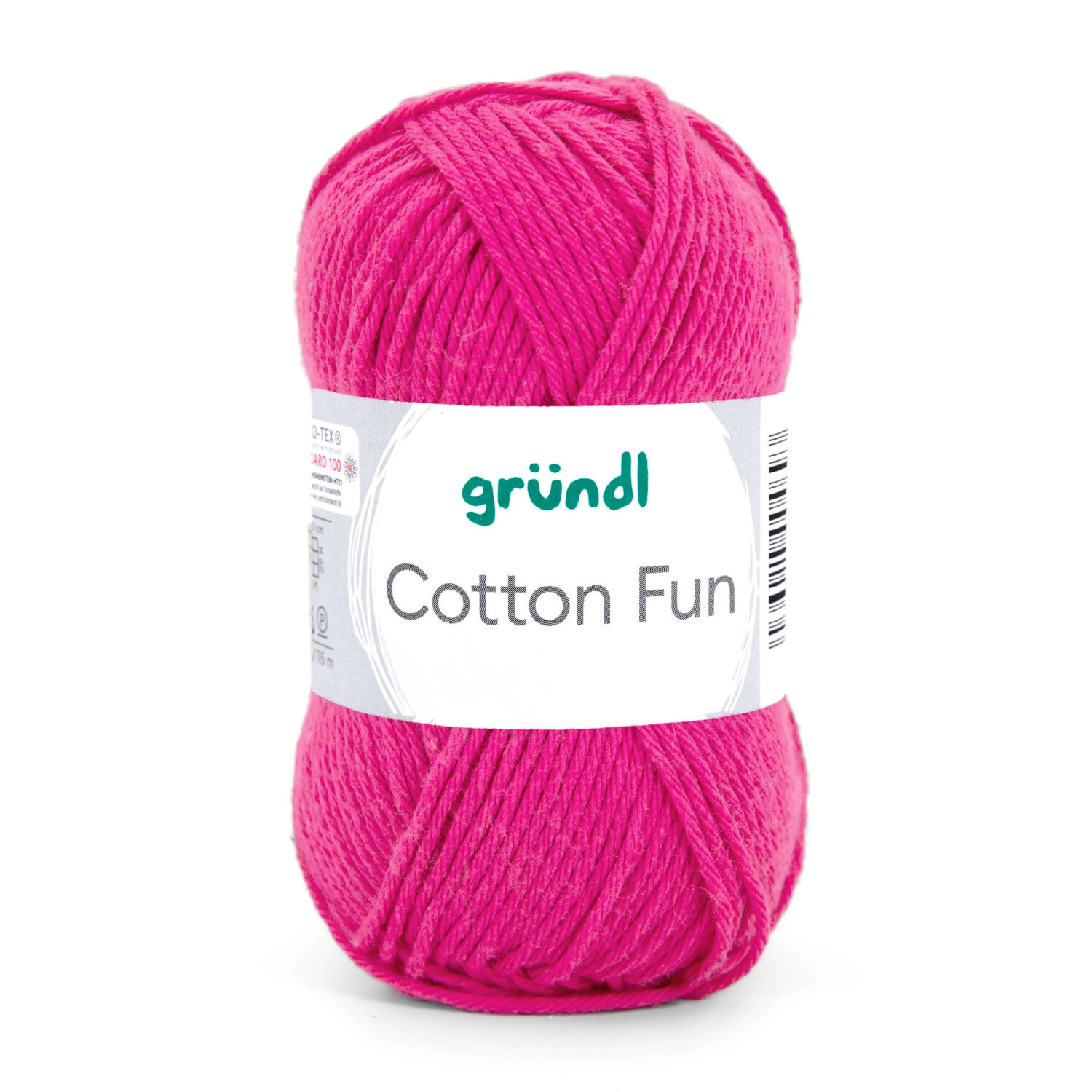 Hkelgarn Cotton Fun, 50g, Fb. 20, Fuchsia