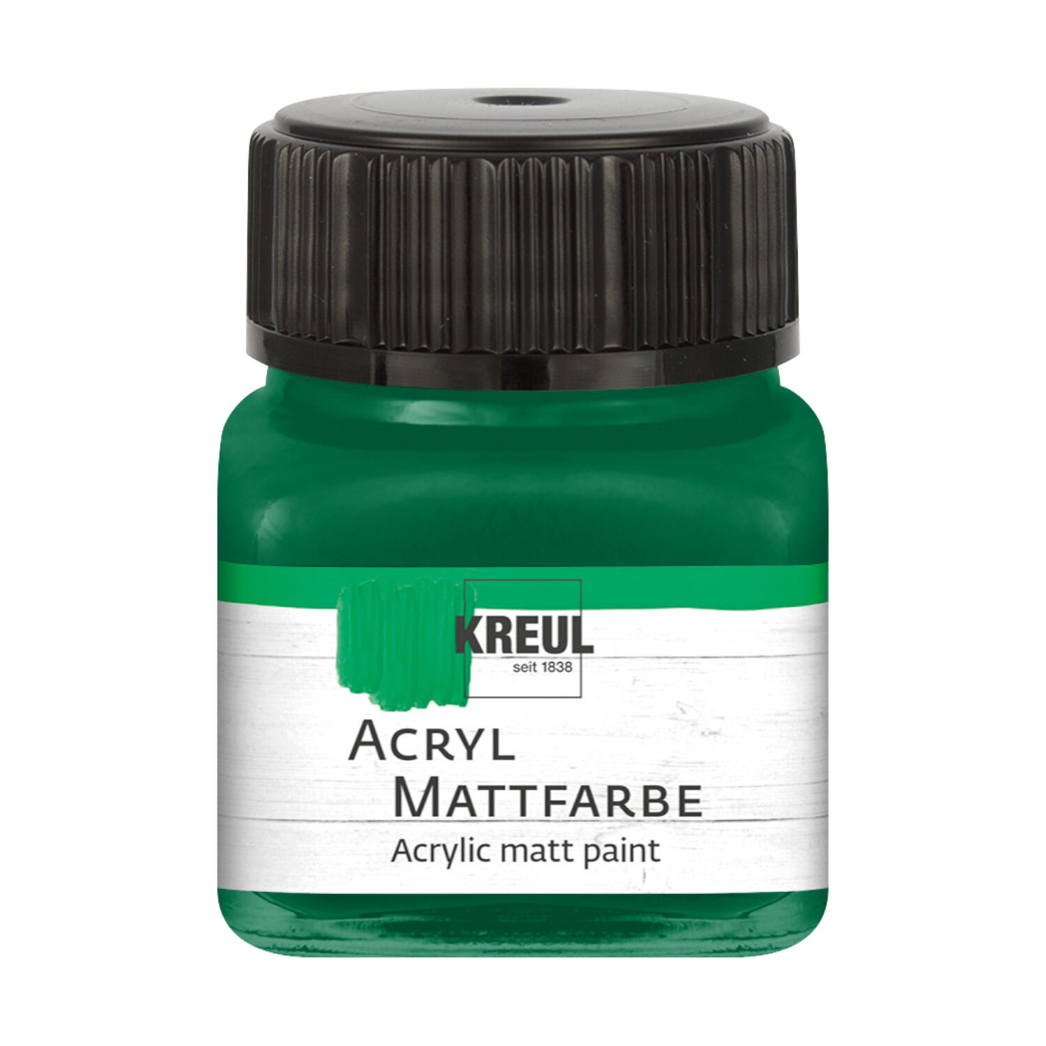 Kreul Acryl-Mattfarbe / Bastelfarbe, 20ml, Grn