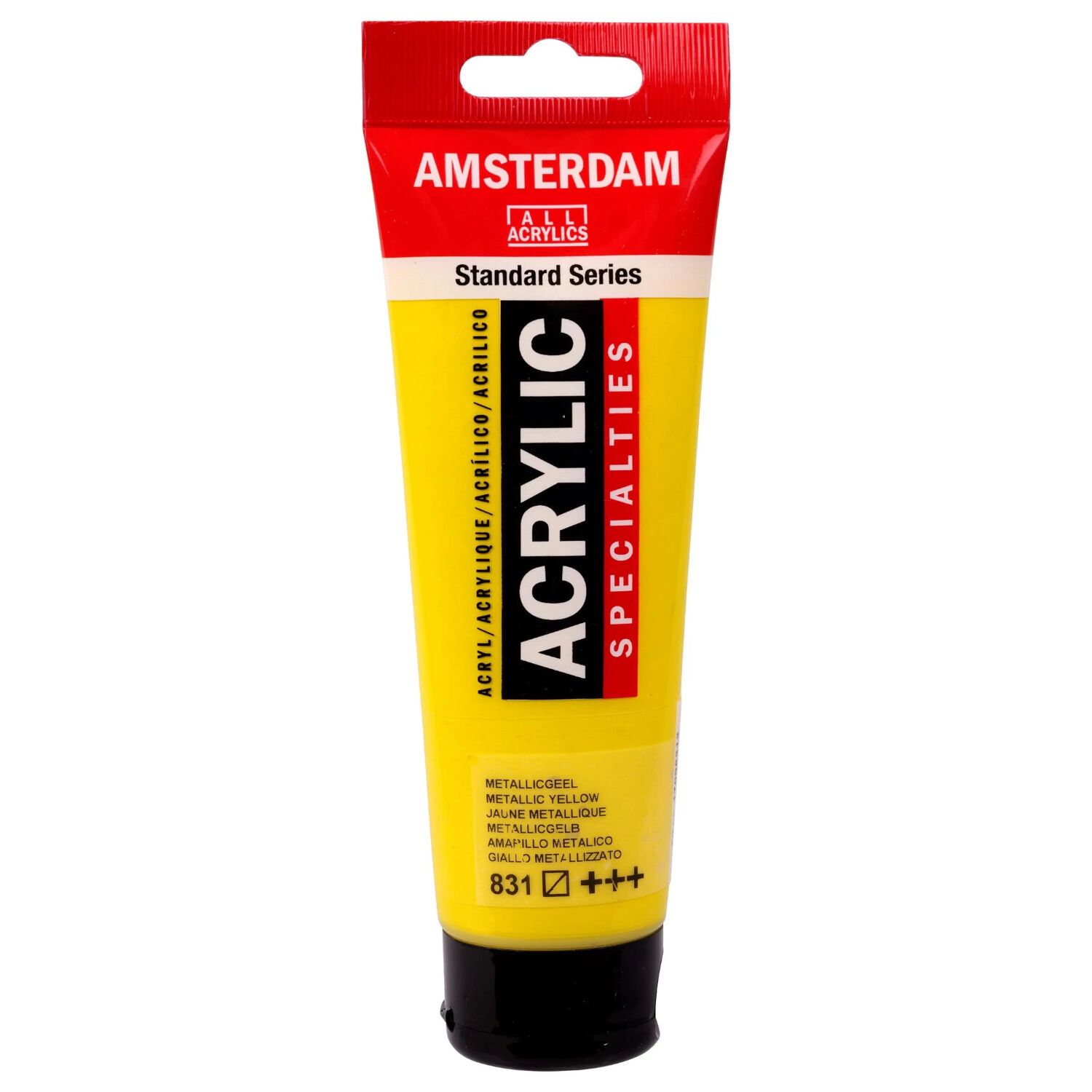 NEU Amsterdam Acrylfarbe, 120 ml, Metallicgelb