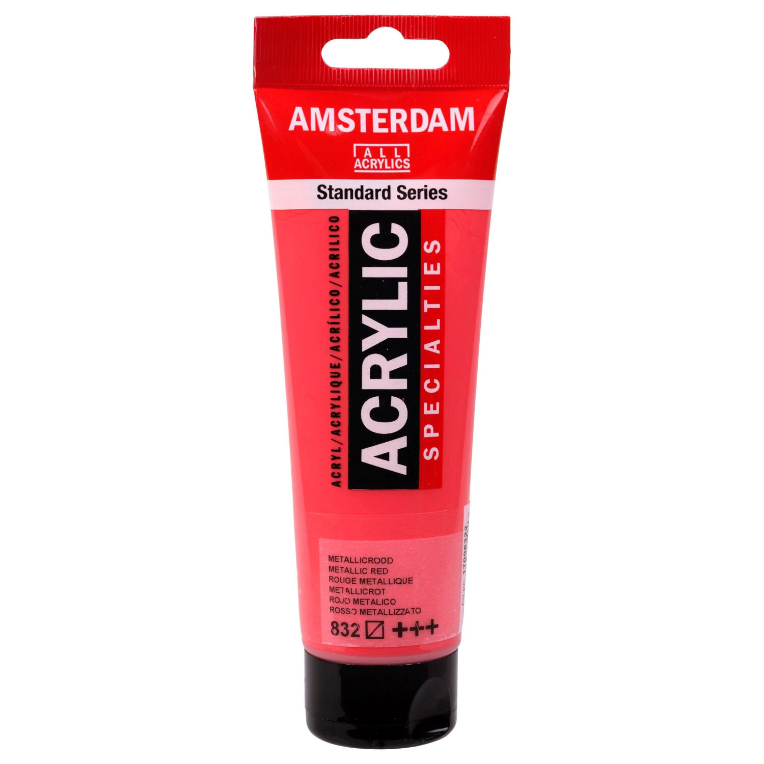 NEU Amsterdam Acrylfarbe, 120 ml, Metallicrot