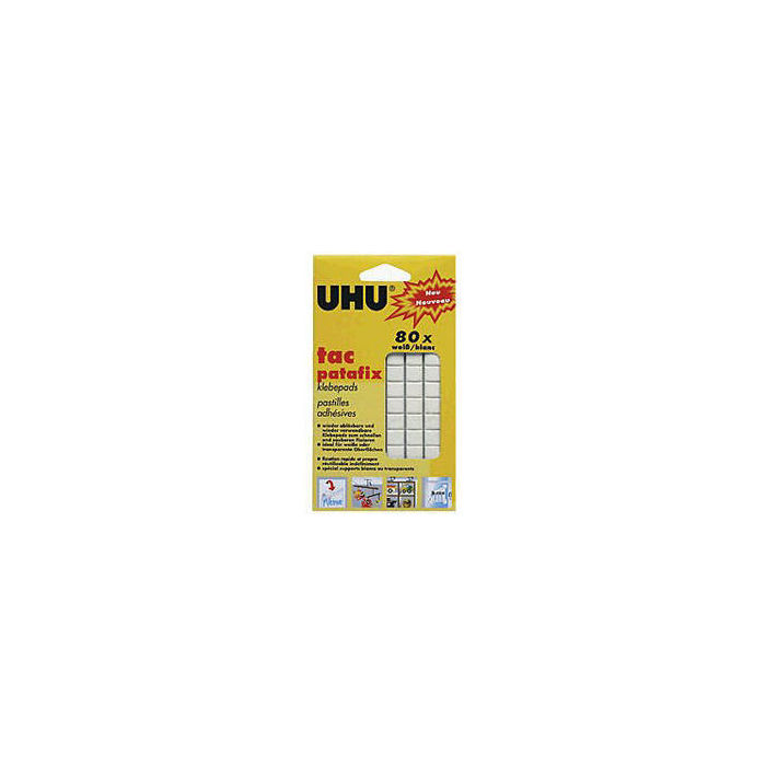 UHU tac Klebepads, 80 Stück - Bestseller Klebstoffe, Scheren & Co.  Bestseller Produkte Produkte 