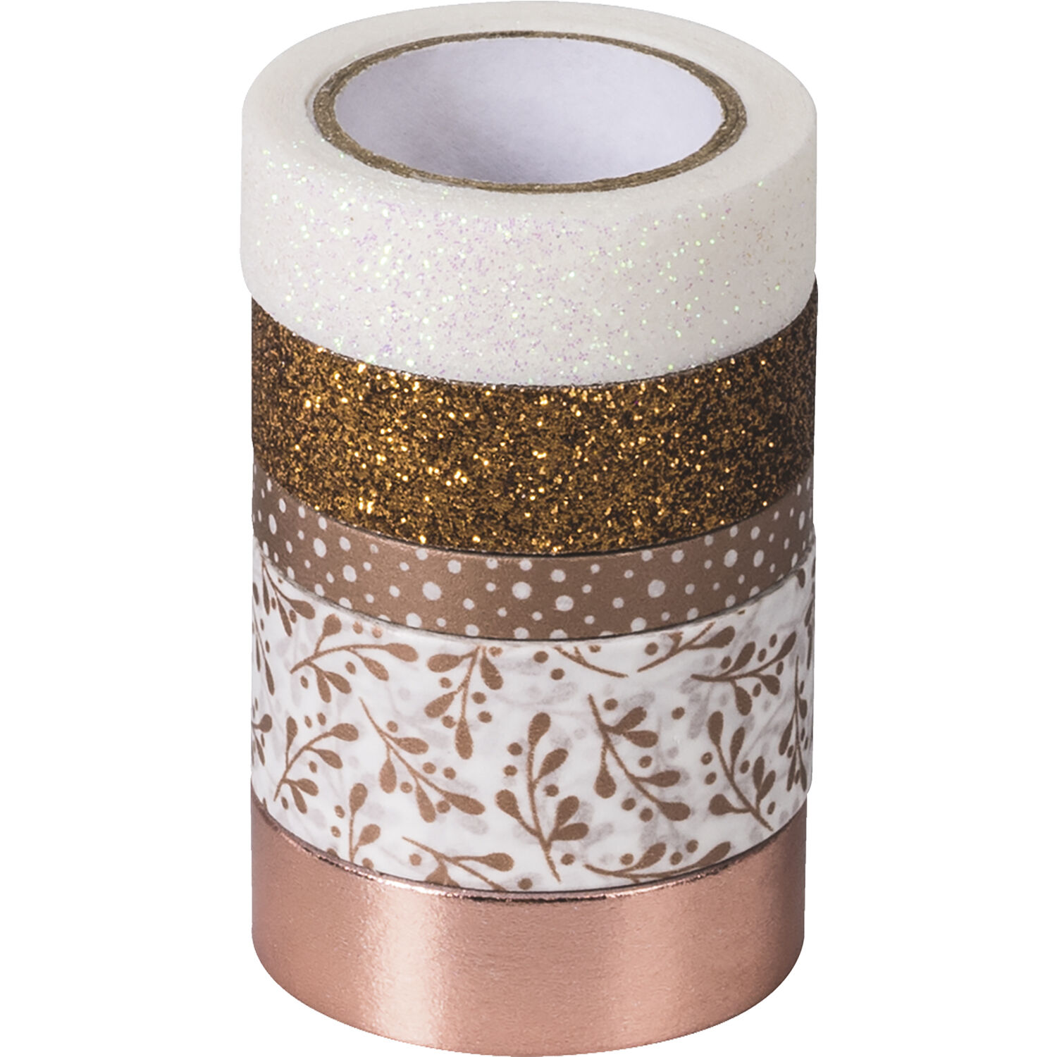 NEU Deko Tape / Klebeband, 5 Rollen, Effekt Mix Basic Rose-Gold - Washi  Tape, Fabric- & Glitter-Tape Klebeband, Sticker & Co. Papiere & Co.  Produkte 