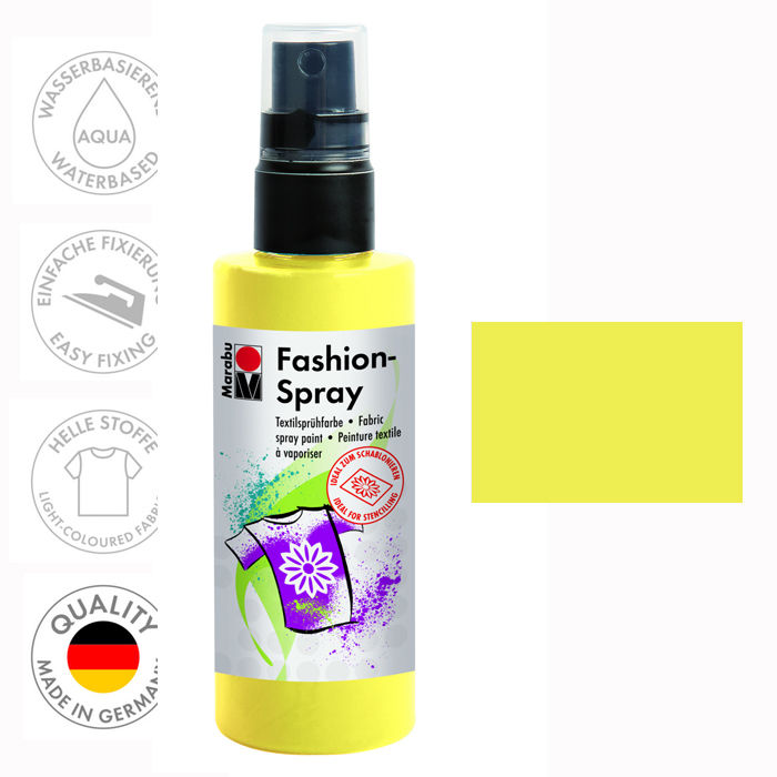 Marabu Fashion-Spray, 100ml, Zitron