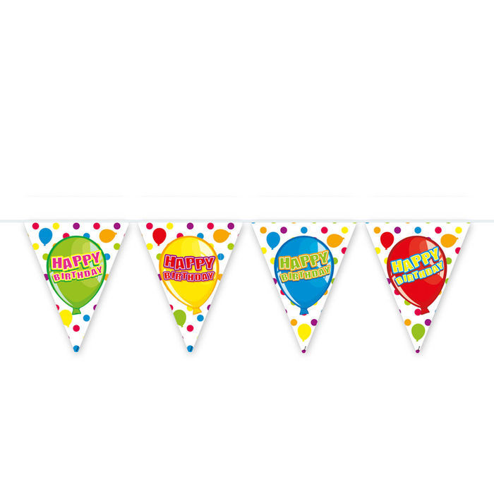 Wimpelkette Ballon Geburtstag 6 M Geburtstags Serie Radiant Birthday Geburtstagsdeko Serien Alles Fur Den Geburtstag Themen Creativ Discount De