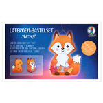 Laternen-Bastelset Fuchs, inkl. Stanzteile, Transparentpapier und Laternenbgel
