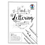 Handlettering Papier, Tonkarton Wei, 200g/qm, 25 Blatt, DIN A4