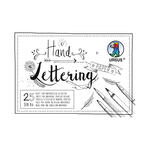 Handlettering Papier, Tonkarton Wei, 200g/qm, 25 Blatt, DIN A6