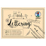 Handlettering Papier, Tonkarton Creme, 210g/qm, 25 Blatt, DIN A6