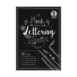 Handlettering Papier, Elefantenhaut Schwarz, 210g/qm, 10 Blatt, DIN A5