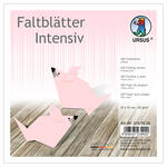 Faltbltter intensiv, 100 Blatt, 15 x 15 cm, Altrosa