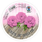 Faltbltter Rund, intensiv durchgefrbt, 100 Blatt,  12 cm, 65g/qm, Pink