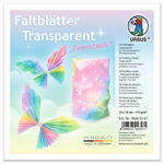Faltbltter Transparentpapier, 15 x 15 cm, 115g/qm, 50 Blatt, Feenstaub