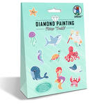 Diamond Painting Bastelset fr Sticker mit Zubehr, Sealife / Meer