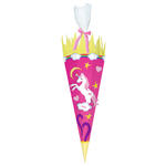 Schultten-Bastelset Easy Line, inkl. Zubehr & Anleitung, 68 cm, pink, Einhorn