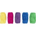 Baumwollgarn, Nr. 8/4, L�nge 5x50 m, Sortierte Farben, 5x20 g