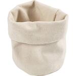 Stoffk�rbe, H�he 14,5 cm, D 9 cm, 385 g, Hellnatur, 2 St�ck