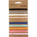Polyesterschnur, Dicke 0,6 mm, Sortierte Farben, 10x4 m
