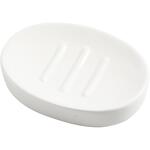 Seifenschale, H�he 2,5 cm, L�nge 13,5 cm, Breite 10 cm, Wei�, 1 St�ck