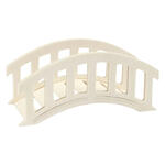 Wichtel Miniatur Brcke aus Holz, 16x6x7 cm