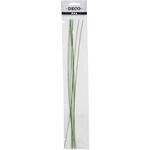 Blumendraht / St�tzdraht, L�nge 30 cm, Durchmesser 0,6 mm, Gr�n, 20 St�ck