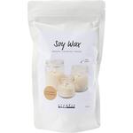 Sojawachs, F�r Kerzen in Beh�ltern, Creme, 250 g