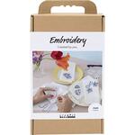 Kreativ Set Sticken, Servietten, Creme