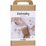 Kreativ Set Stickereien, T-Shirt, Wei�