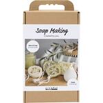 Kreativ Set Seifenherstellung, Loofah, Olivgr�n