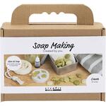 Mini Kreativ Set Seifenherstellung, Muscheln, Olivgr�n