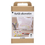 NEU Kreativ Set Textildekoration, mit Tasche und Portemonnaie