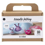 NEU Mini Kreativ Set Nadelfilzen, Monster