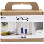 Kreativ Set Modellieren, Kerzenhalter