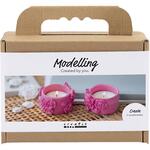Kreativ Set Modellieren, Teelichthalter