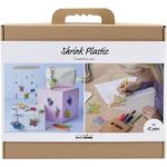 Gruppen-Kreativset Plastikschrumpfplatten, Mobile, Halskette, Armband, Schl�sselanh�nger