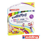 NEU Edding Funtastics Fasermaler-Set, 8 Fasermaler in bunten Farben
