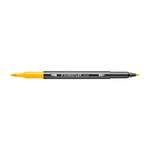 Staedtler Doppelfasermaler 3001, wasservermalbar, 1 Stck, lichtgelb