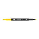 Staedtler Doppelfasermaler 3001, wasservermalbar, 1 Stck, gelb
