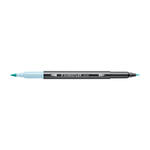 Staedtler Doppelfasermaler 3001, wasservermalbar, 1 Stck, pastellblau