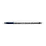 Staedtler Doppelfasermaler 3001, wasservermalbar, 1 Stck, indigo blau