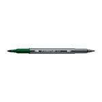 Staedtler Doppelfasermaler 3001, wasservermalbar, 1 Stck, erdgrn