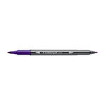 Staedtler Doppelfasermaler 3001, wasservermalbar, 1 Stck, blauviolett