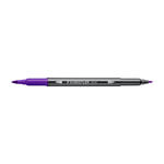 Staedtler Doppelfasermaler 3001, wasservermalbar, 1 Stck, violett