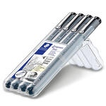 Staedtler Fineliner 308, dokumentenecht, 4 sortierte Linienbreiten