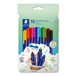 Staedtler Fasermaler triplus color, 10 Stifte sortiert
