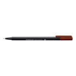 Staedtler Fineliner triplus, 1 Stck, braun