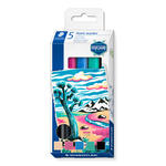 Staedtler Acrylmarker Lumocolor, 5 Stück sortiert