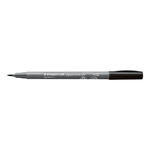 Staedtler Pigment Brush Pen, hellschwarz